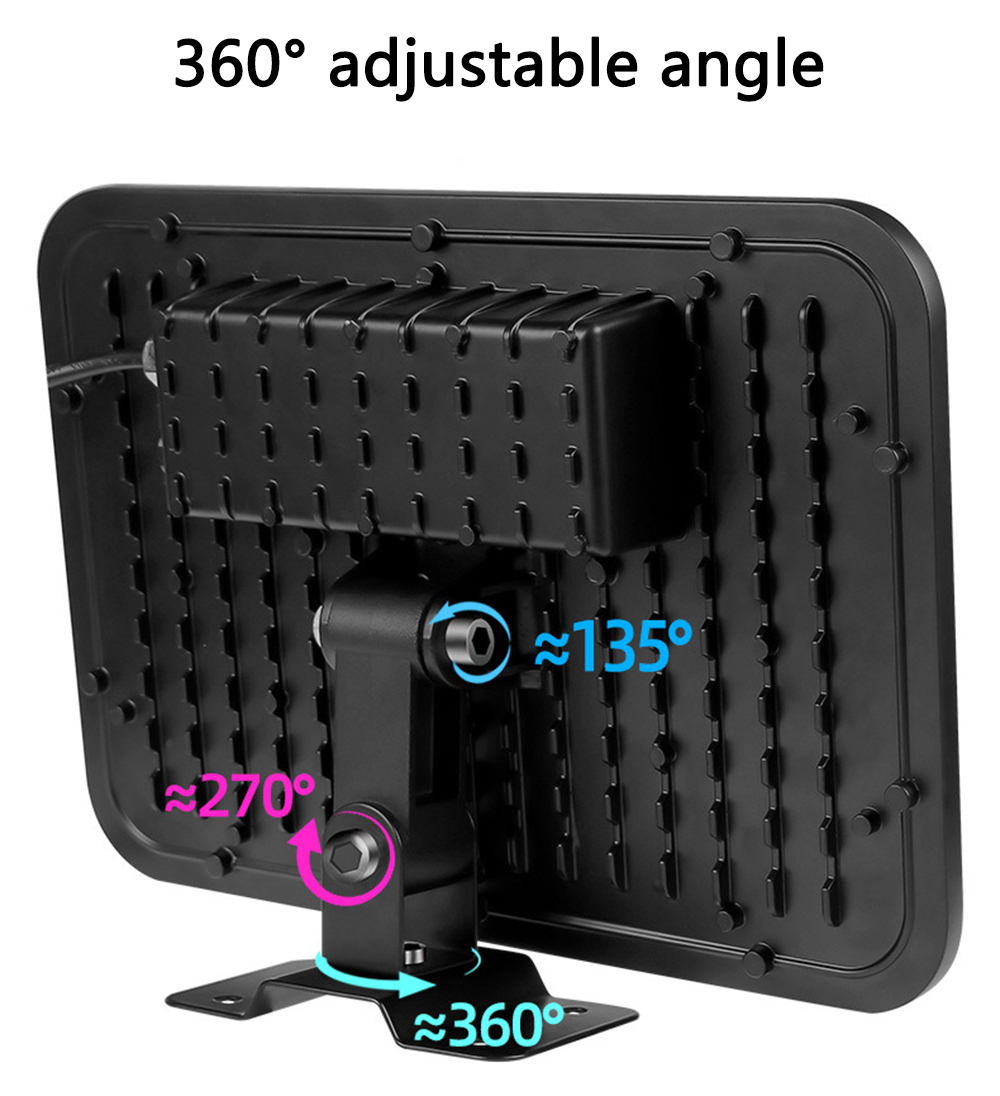 15W35W60W100W-RGB-LED-Floodlight-IP66-Waterproof-360deg-Angle-Adjustable-Efficient-Heat-Dissipation--1948125-4