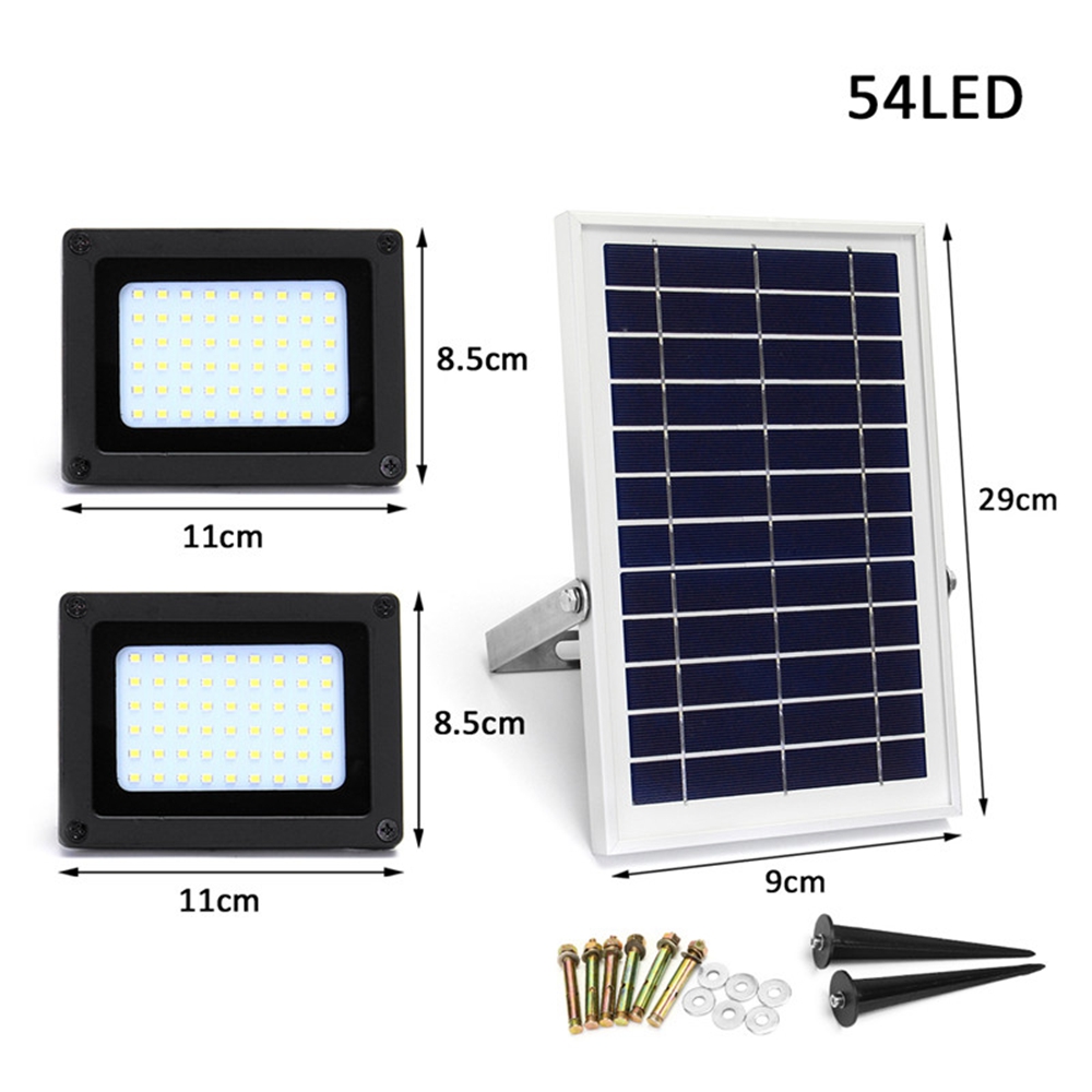2-Pcs-5W-54-LED-Flood-Light-Waterproof-Light-Sensor-Solar-Light-1299776-7