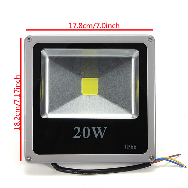 20W-WhiteWarm-White-LED-Flood-Light-Gray-Black-Shell-AC-85-265V-917836-10