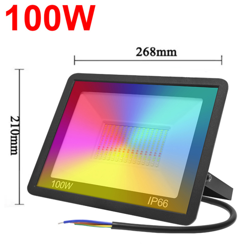 30W50W100W-220V-RGB-Smart-LED-Floodlight-RGB-CCT-Wirelessly-Dimmable-Support-Voice-ControlSmartphone-1948121-13