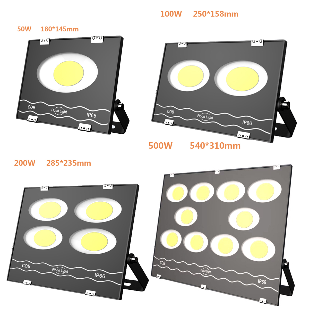 50100200W-COB-LED-Flood-Light-Outdoor-Spotlight-Landscape-Garden-Yard-Lamp-1638497-1