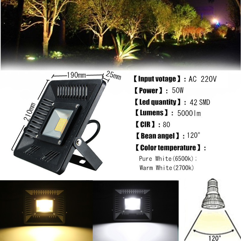 50W-Outdooors-Ultra-Thin-LED-Flood-Light-Garden-Yard-Lamp-Warm-Pure-White-1096562-5