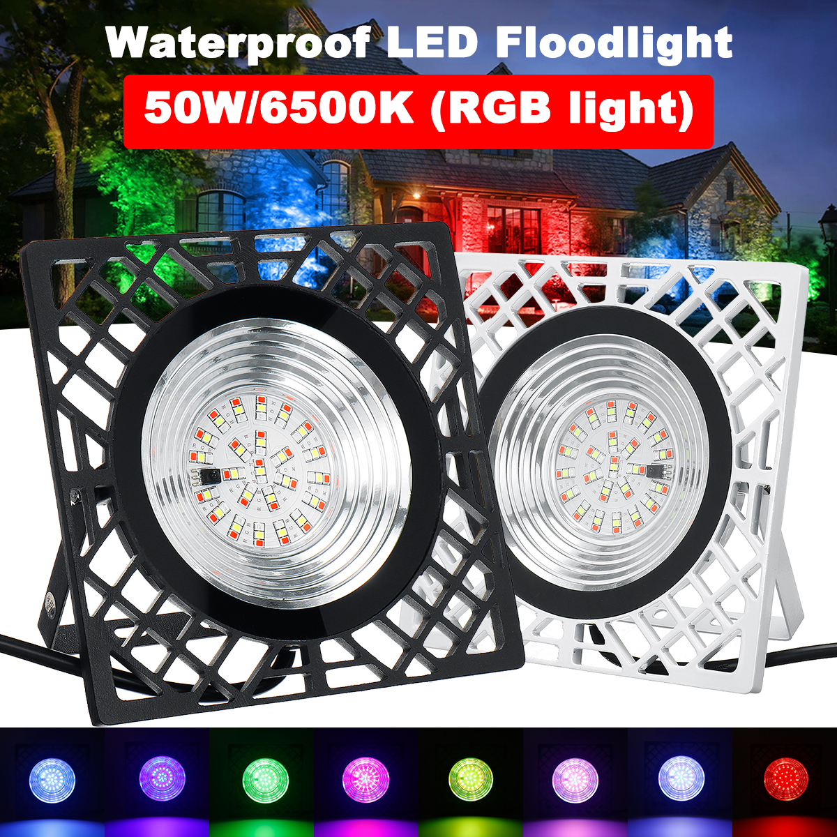 50W-RGB-LED-Flood-Light-110V220V--IP65-Waterproof-72PCS-LED-Beads-Outdoor-LED-Lamp-With-Adjustable-A-1943489-1