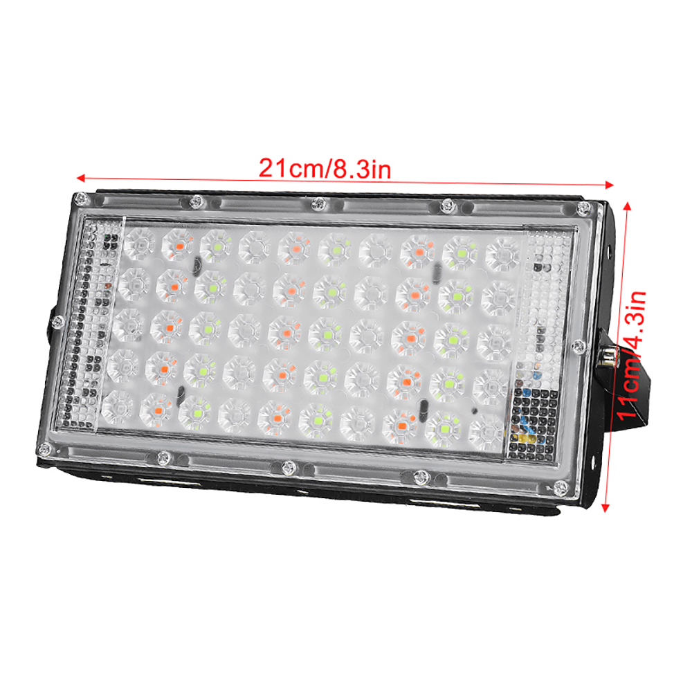50W-RGB-LED-Floodlight-50LED-AC220240V-IP65-Waterproof-Outdoor-Spotlight-Support-Remote-Control-1939415-8