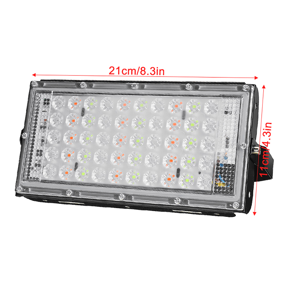 50W-RGB-LED-Floodlight-50LED-AC220240V-IP65-Waterproof-Outdoor-Spotlight-Support-Remote-Control-1939415-8