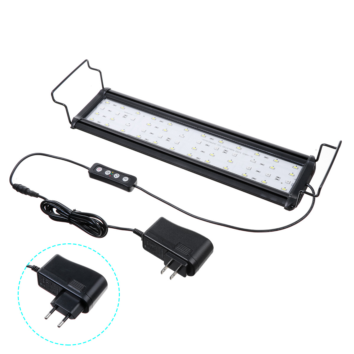 AC80-240V-18W-5730SMD-Aquarium-Fish-Tank-Light-High-bright-Color-Adjustable-Timing-3-Modes-1806580-2