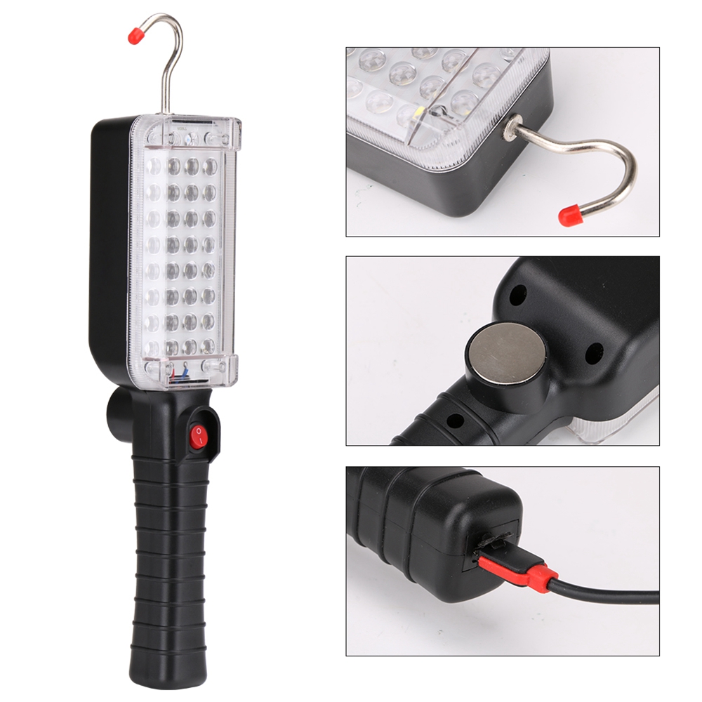 Portable-34-LED-Flashlight-Magnetic-Torch-USB-Rechargeable-Work-Light-Hanging-Hook-Tent-Lamp-Lantern-1415290-9