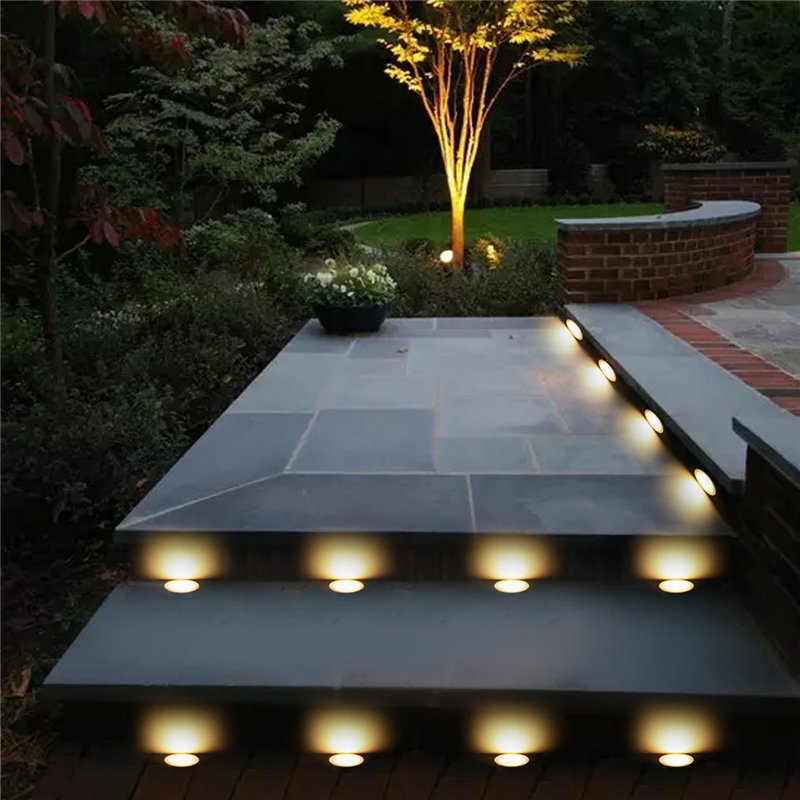 10x-32MMLED-Deck-Stair-Light-Waterproof-Yard-Garden-Pathway-Patio-Landscape-Lamp-with-EU-Plug-1685493-10
