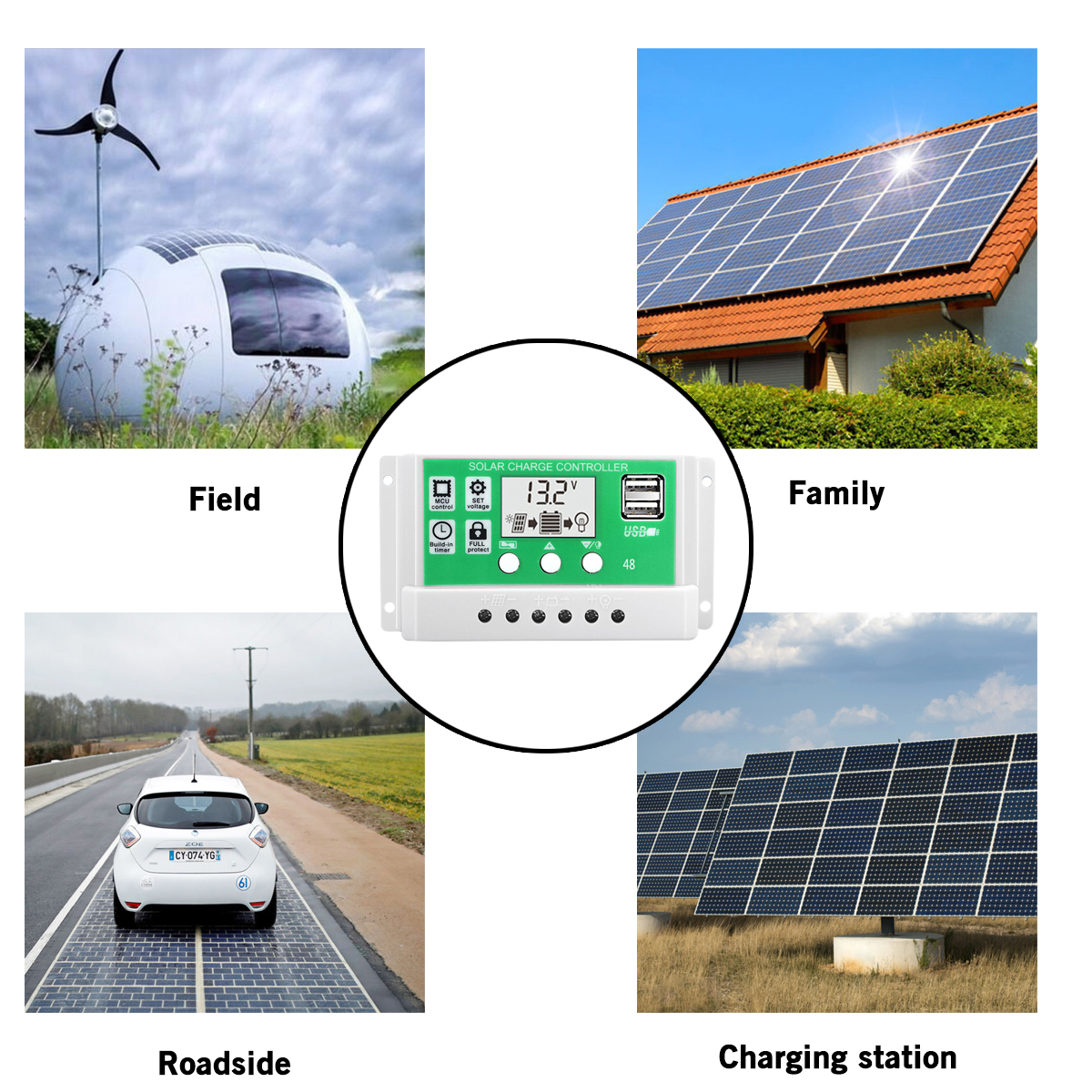 30A-12V-24V-Solar-Charge-Controller-Lithium-Battery-LCD-Display-USB-Charged-Solar-Panel-Charger-1726920-3