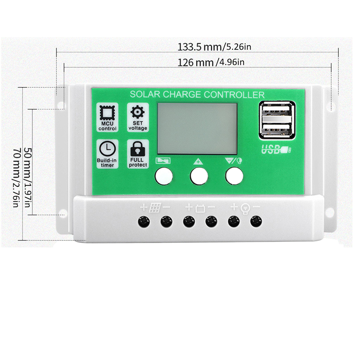 30A-12V-24V-Solar-Charge-Controller-Lithium-Battery-LCD-Display-USB-Charged-Solar-Panel-Charger-1726920-6