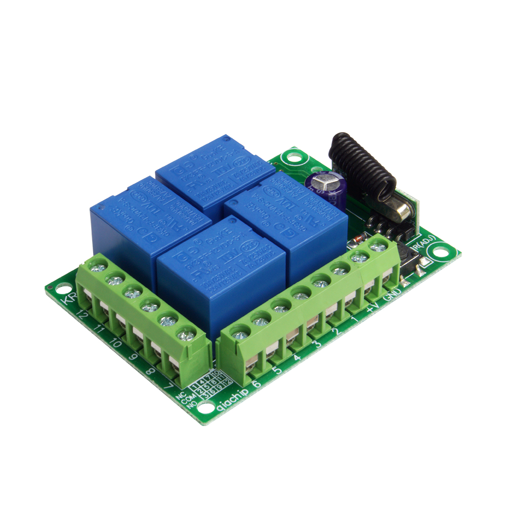 433MHz-Universal-Wireless-Remote-Switch-DC12V-4CH-RF-Relay-Receiver-Module-for-Remote-GarageLEDHome-1704200-3
