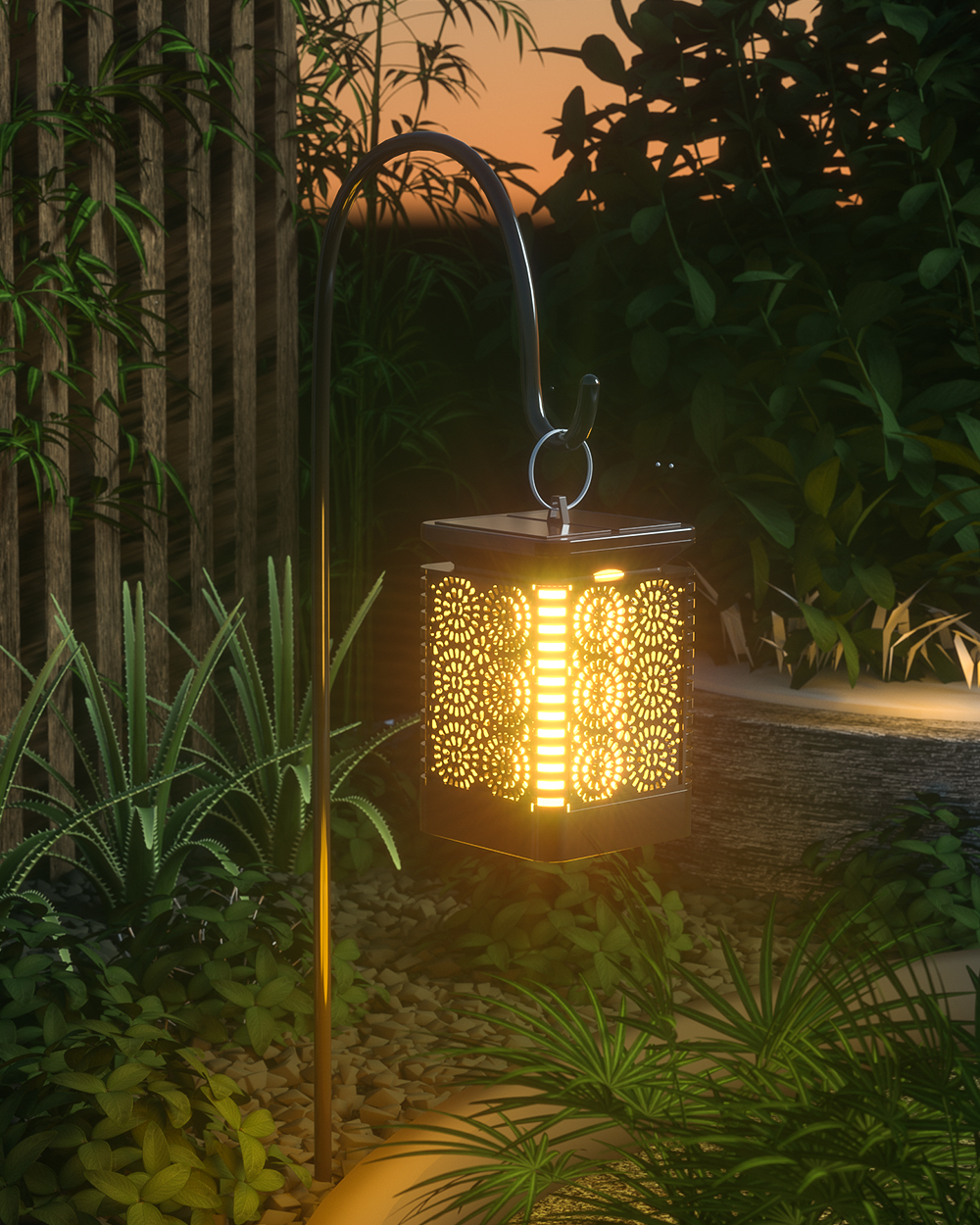 DIGOO-DG-LF6002-Solar-Flickering-Flame-Lamp-IP65-Waterproof-1500k-Color-Temperature-Wall-mountedHang-1665121-8