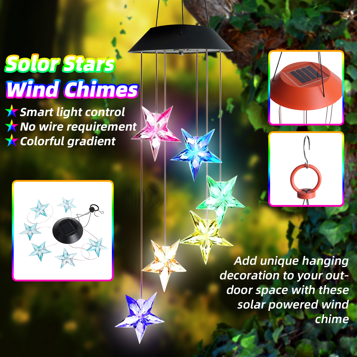 Solor-Powered-Star-Wind-Chime-Light-Outdoor-Garden-Waterproof-Hanging-Lamp-Decor-1698743-1