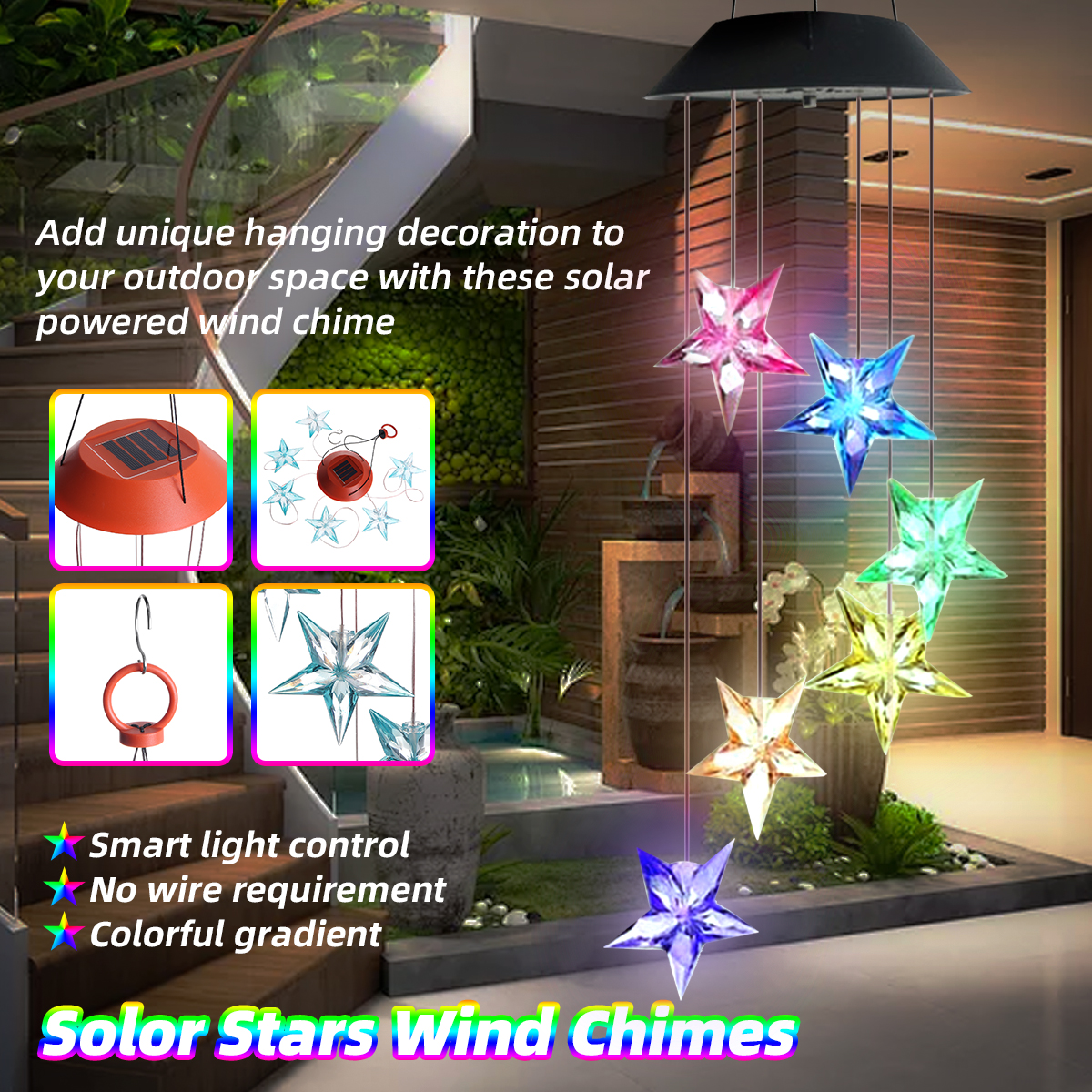 Solor-Powered-Star-Wind-Chime-Light-Outdoor-Garden-Waterproof-Hanging-Lamp-Decor-1698743-2