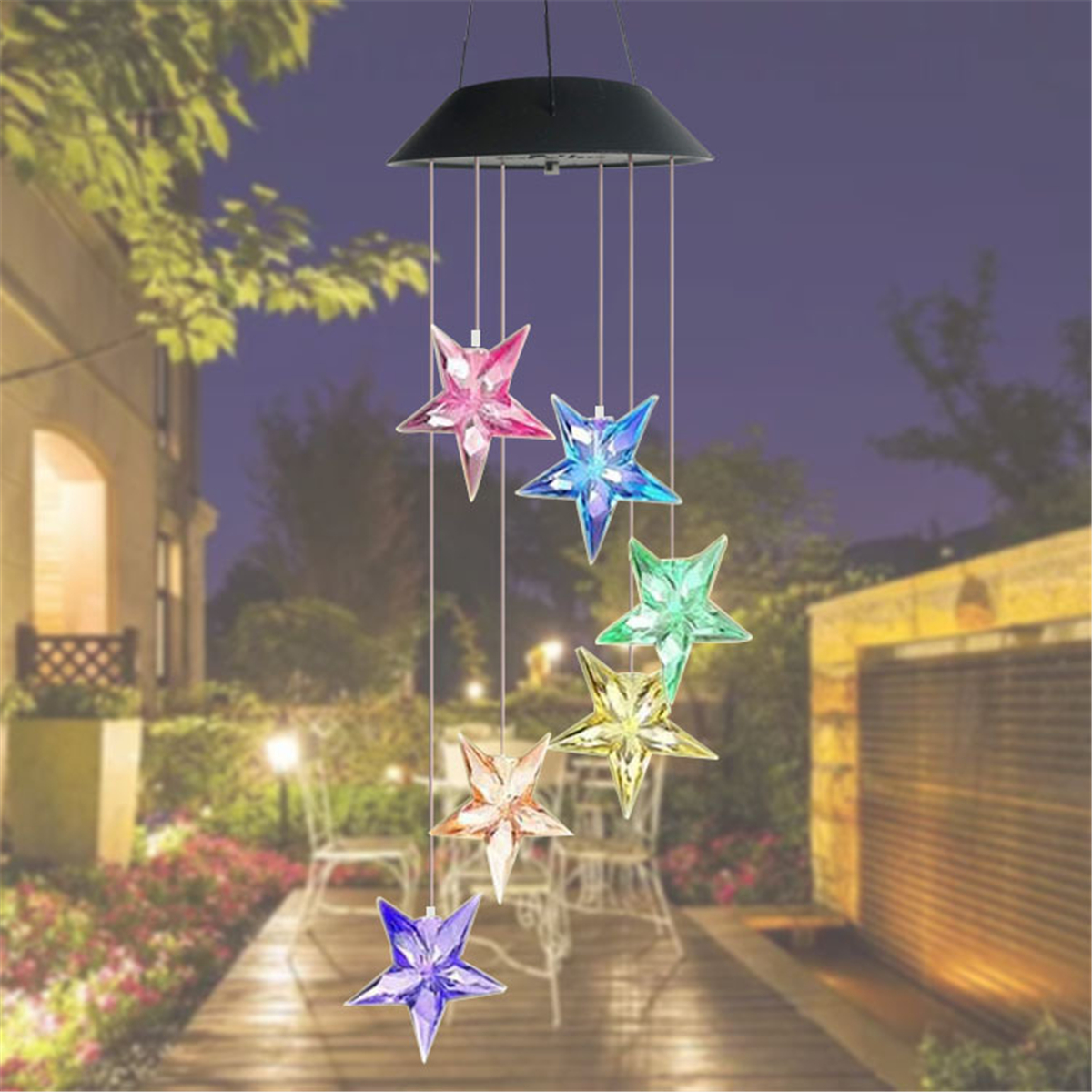Solor-Powered-Star-Wind-Chime-Light-Outdoor-Garden-Waterproof-Hanging-Lamp-Decor-1698743-5