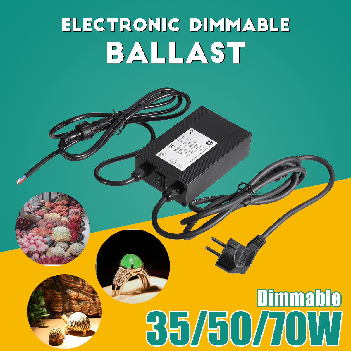 Wide-Voltage-Electronic-Dimmable-Ballast-for-70W-Reptile-UVB-Lamp-355070W-Dimmable-1772084-1