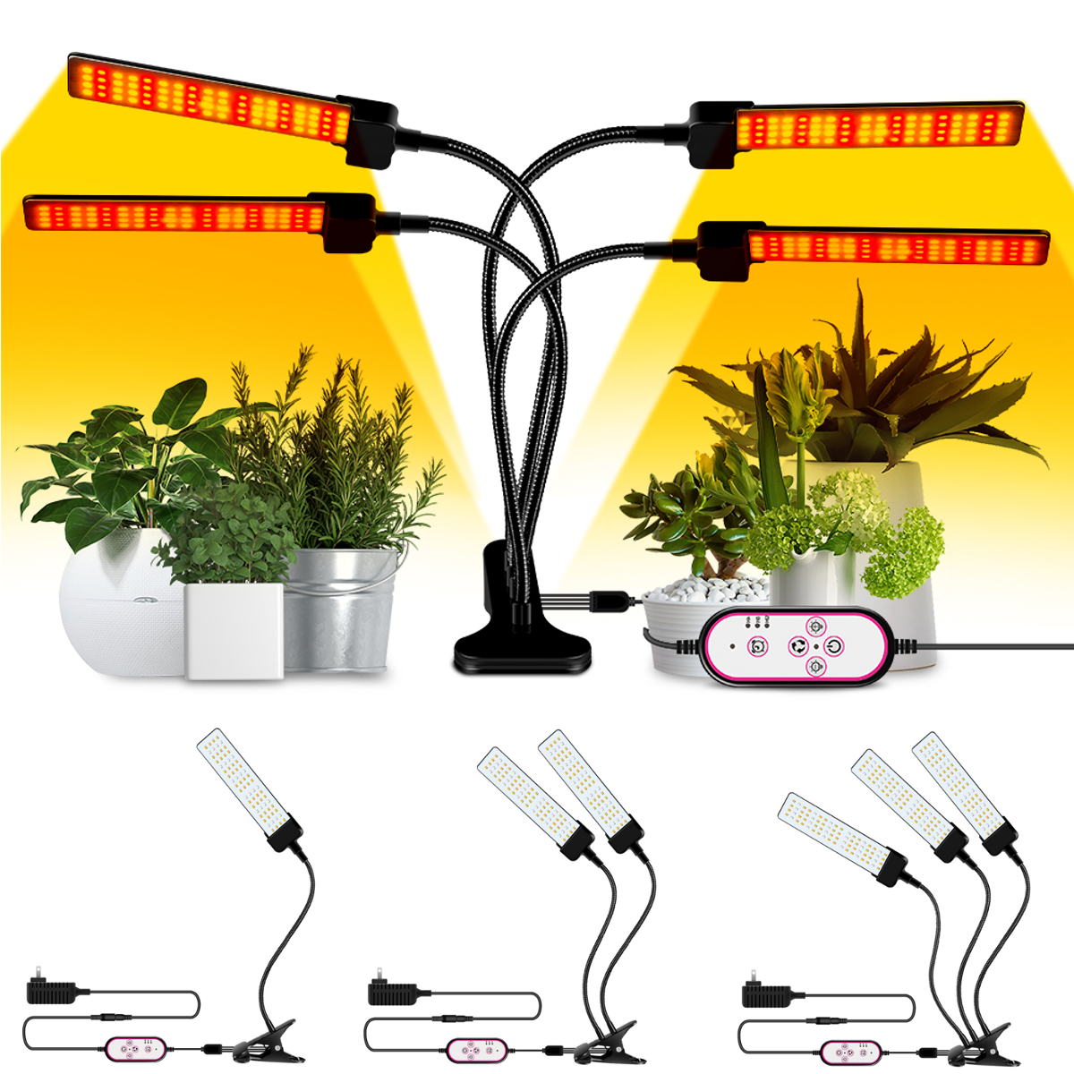 1234-Heads-USB-Plant-Grow-Light-Strip-Hydroponic-with-Securing-Clip-1853881-2