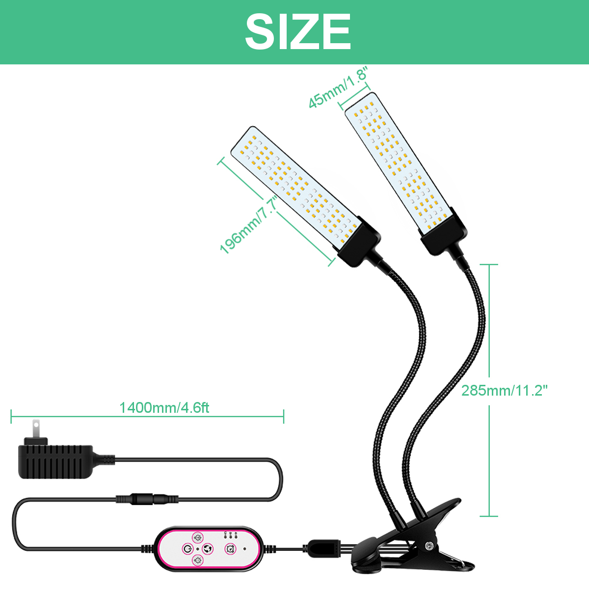 1234-Heads-USB-Plant-Grow-Light-Strip-Hydroponic-with-Securing-Clip-1853881-12