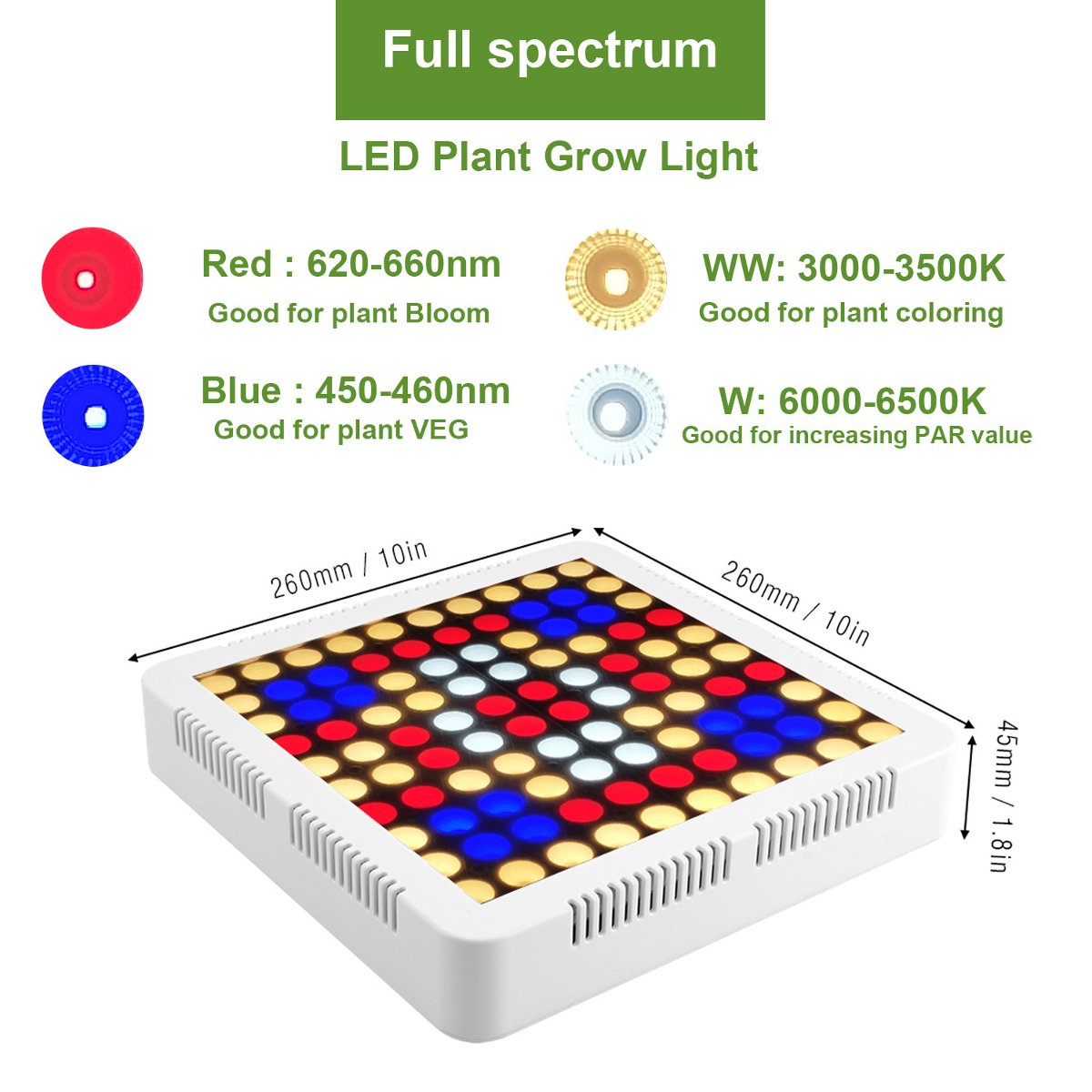 300W-100-LED-Grow-Light-Full-Spectrum-Panel-Indoor-Plant-Flower-Lighting-Lamps-1705287-3