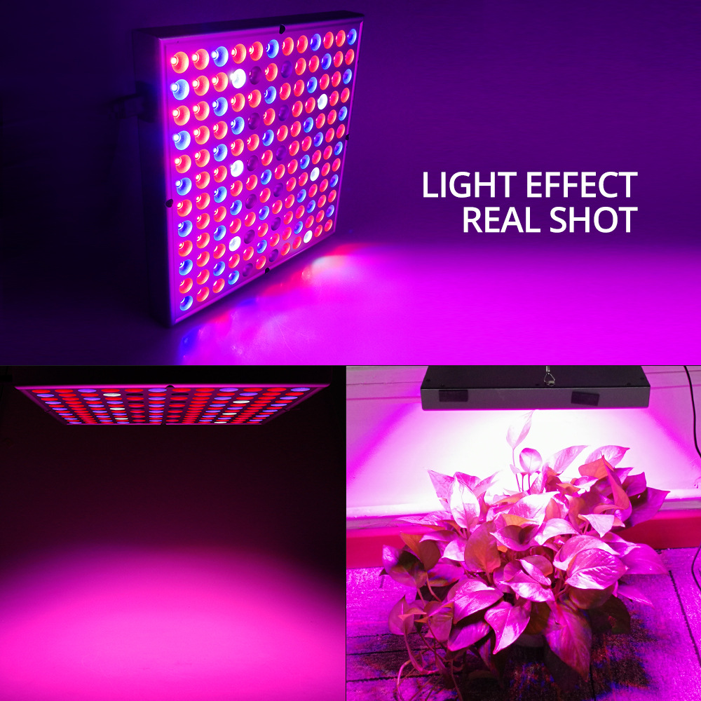 32W-144LEDs-Square-Panel-Indoor-Grow-Lamp-RBUVIRW-Full-Spectrum-LED-Growing-Light-AC85-265V-1758669-6