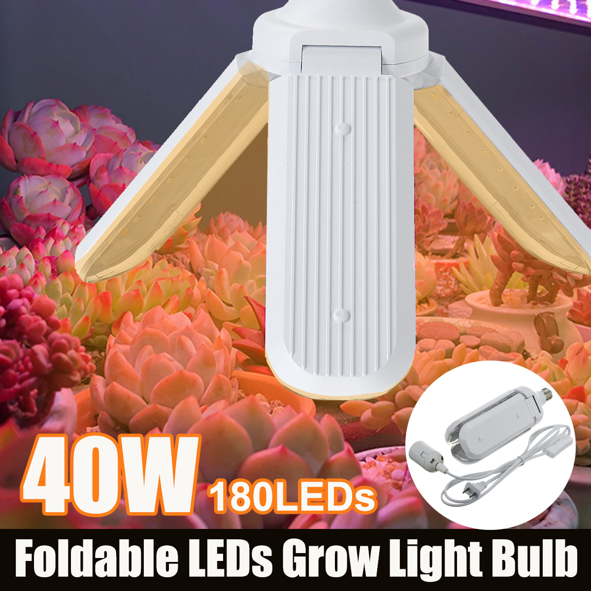 AC110-265V-E27-40W-2835-Three-Leaf-LED-Grow-Light-Full-Spectrum-Hydroponic-Lamp-with-Hanging-Holder--1607488-1
