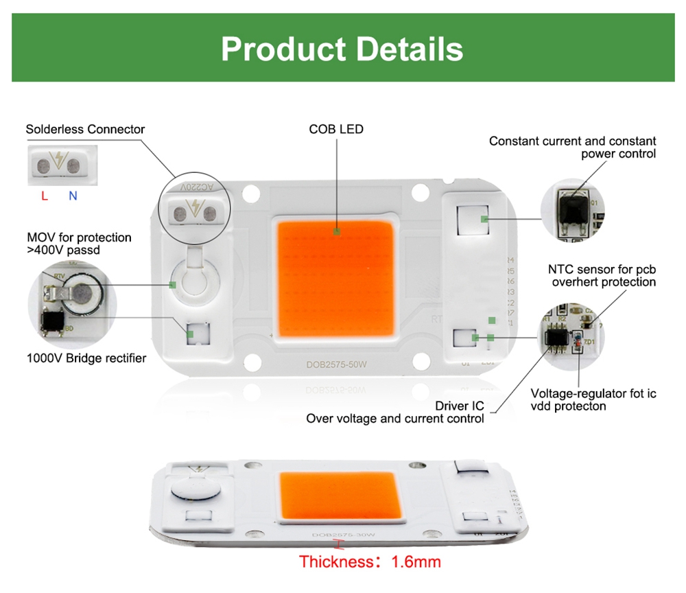 LUSTREON-20W-30W-50W-Full-Spectrum-COB-LED-Grow-Light-Chip-DIY-For-Indoor-Plant-Hydroponice-AC220V-1381205-5