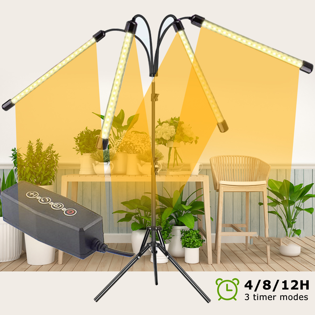 Remote-Control-4-Heads-LED-Grow-Light-Plant-Growing-Lamp-Lights-with-Tripod-for-Indoor-Plants-1836992-10