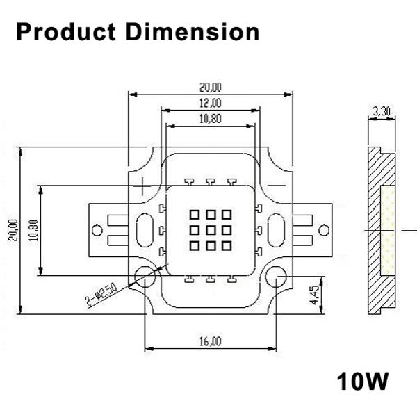 10W-Blue-Plant-Grow-Light-9-12V-30MIL-Integrated-LED-Light-Chip-1087323-5