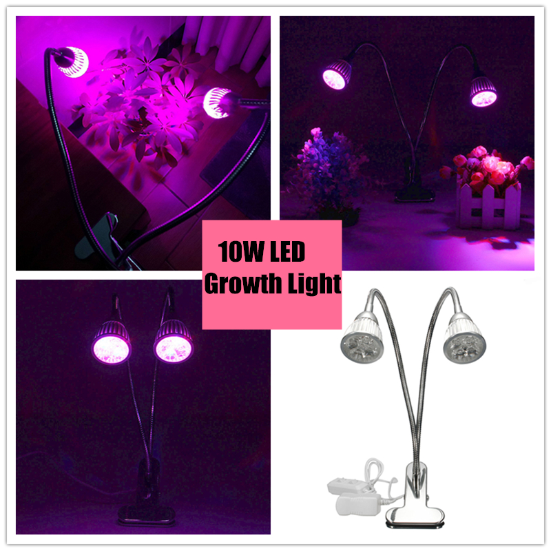 10W-Dual-Head-Full-Spectrum-LED-Grow-Light-Clip-Kit-for-Indoor-Plant-Hydroponics-US-Plug-110-240V-1689433-2