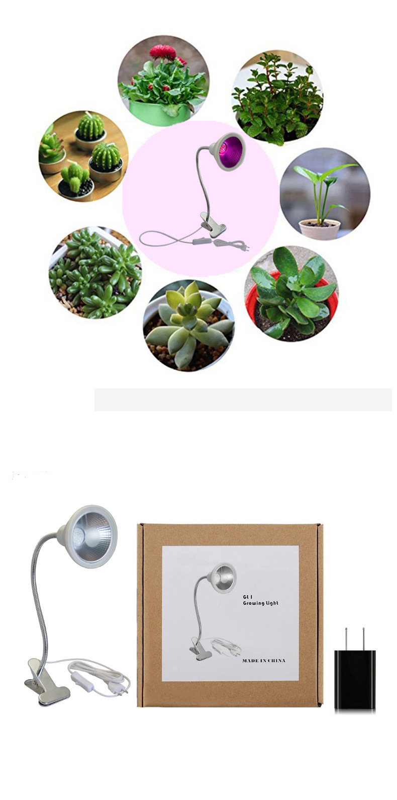 12W-Garden-Greenhouse-Full-Spectrum-LED-Grow-Light-Single-head-Clamp-Plants-Growth-Lamp-Flexible-Goo-1258587-9