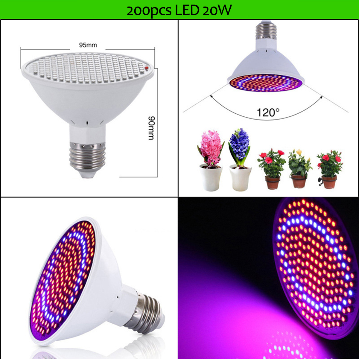 15W-20W-26W-E27-LED-Bulb-Grow-Light-for-Indoor-Flower-Plant-Growth-Seedling-US-Plug-AC85-265V-1647692-7