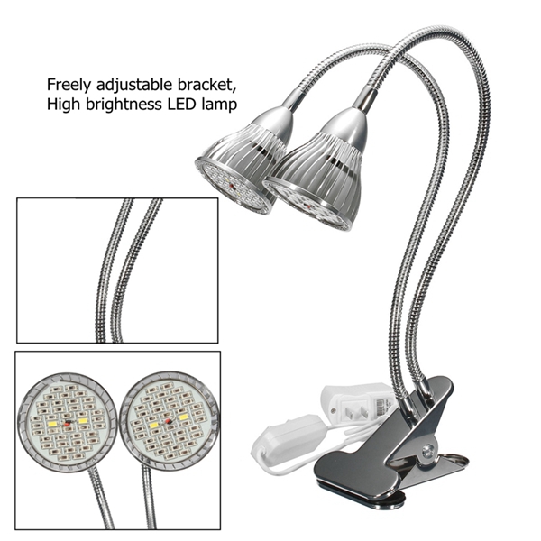 15W-Flexible-Clip-on-Hydroponics-Plant-LED-Dual-Grow-Light-Full-Spectrum-Flower-Lamp-1151378-8