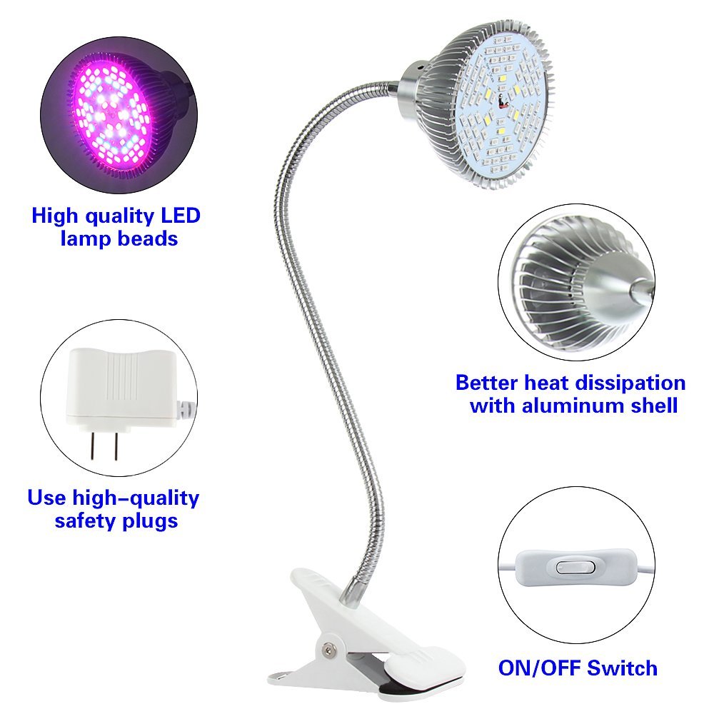 50W-LED-Grow-Light-Full-Spectrum-360-Degree-Flexible-Gooseneck-Growing-Lamp-Office-Clip-Desk-Light-1254131-3