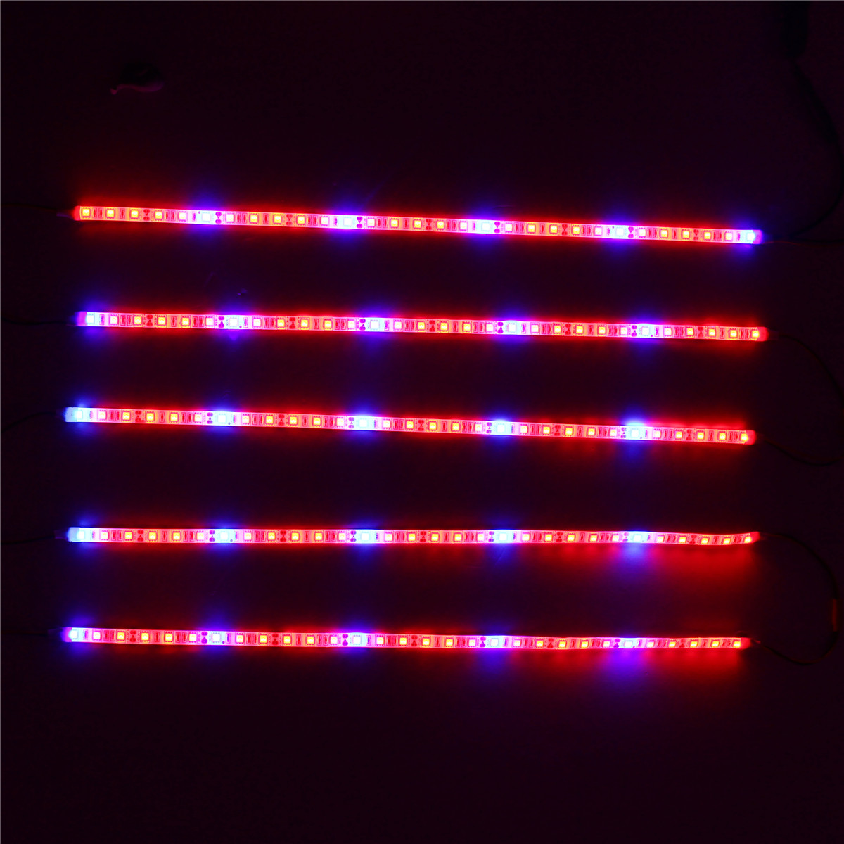 5PCS-50CM-5050-Waterproof-LED-Grow-Light-Strip-Lamp-Power-Adpater-for-Veg-Flower-Plant-DC12V-1290741-8