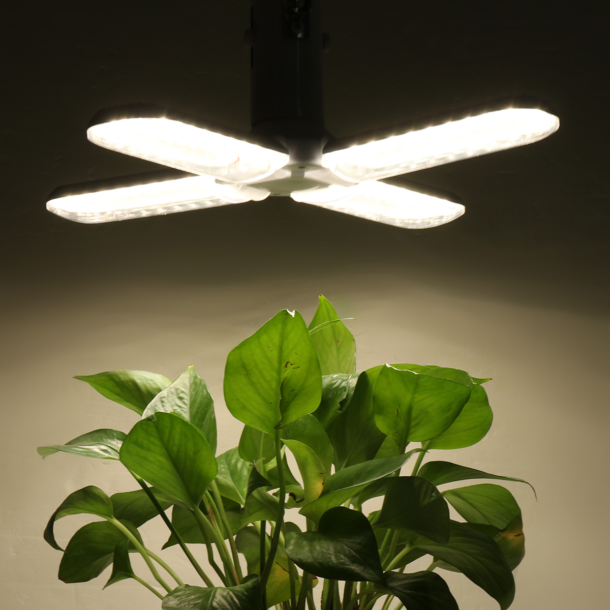 AC110-265V-50W-2835-Four-Leaf-Foldable-E27-240-LED-Grow-Light-Bulb-With-Lamp-Holder-Clip-for-Vegetab-1607491-8