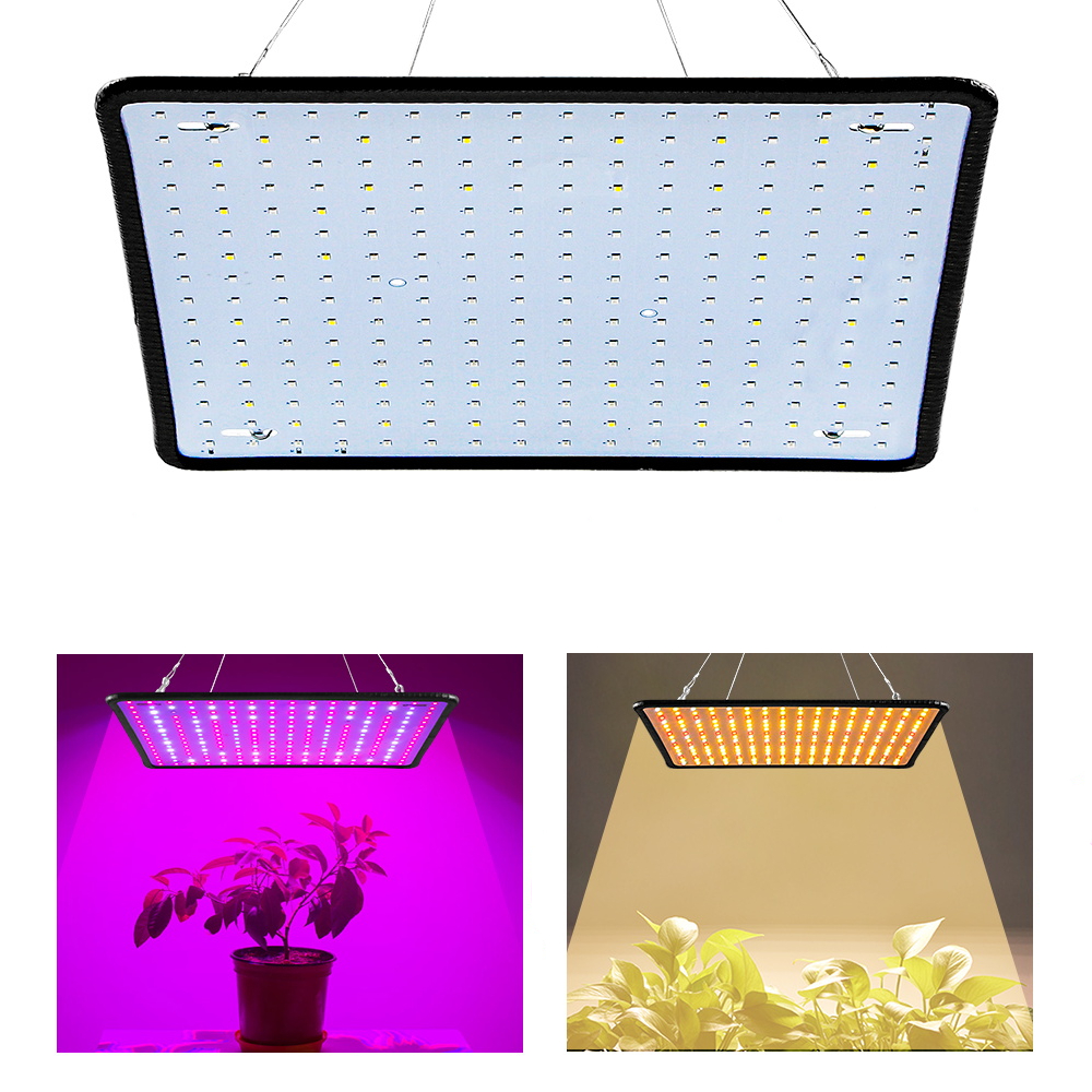 AC85-265V-35W-256LED-Ultra-Thin-Full-SpectrumSun-Light-LED-Grow-Light-Quantum-Plant-Light-USEU-Plug-1771827-1