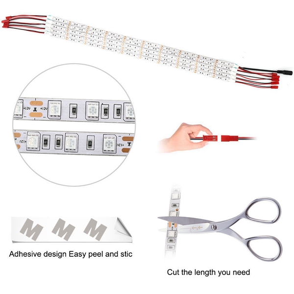 DC12V-5PCS-50CM-SMD5050-LED-Strip-Grow-Light-Hydroponic-Indoor-Veg-Plant-Lamp-Kit--Power-Adpater-1287442-4