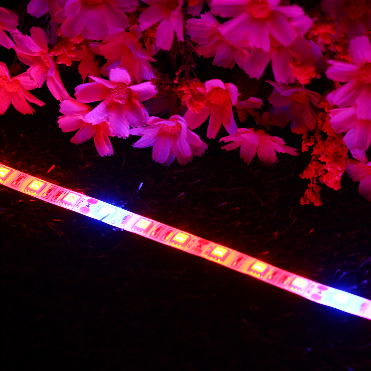 DC12V-5PCS-50CM-SMD5050-LED-Strip-Grow-Light-Hydroponic-Indoor-Veg-Plant-Lamp-Kit--Power-Adpater-1287442-6