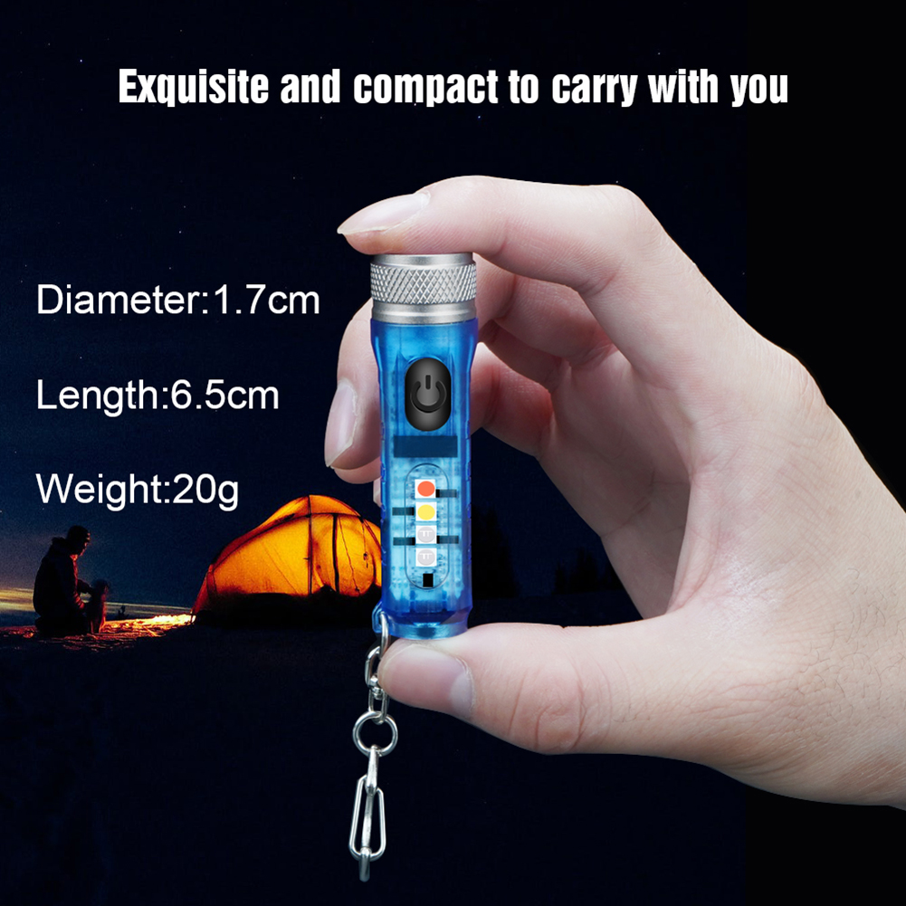 BIKIGHT-M300-GITD-Green-Self-luminous-400LM-6500K-EDC-Keychain-Flashlight-with-RGB-Sidelight-Magneti-1923505-12