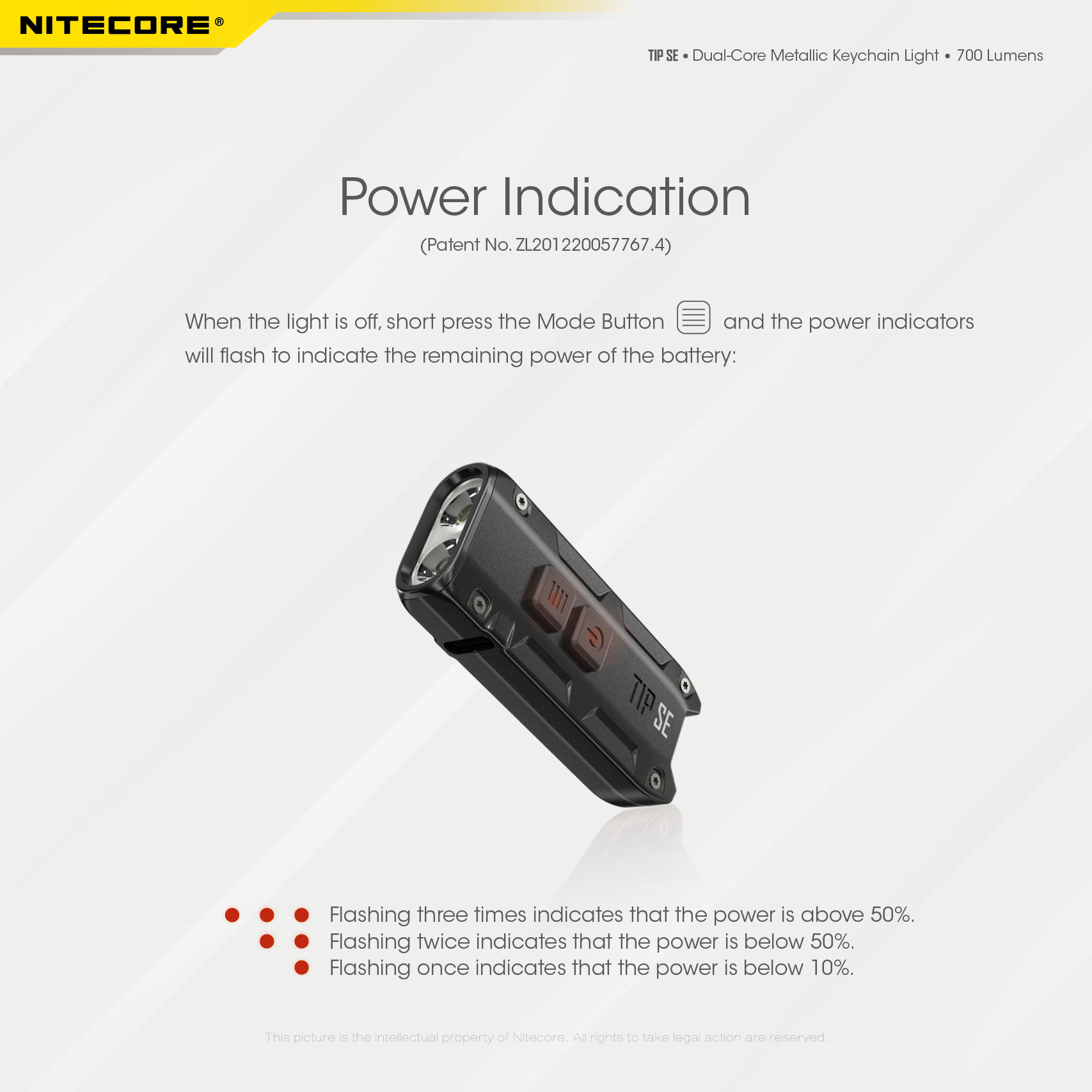 NITECORE-TIP-SE-700LM-P8-Dual-Light-LED-Keychain-Flashlight-Type-C-Rechargeable-QC-Every-Day-Carry-M-1976045-9