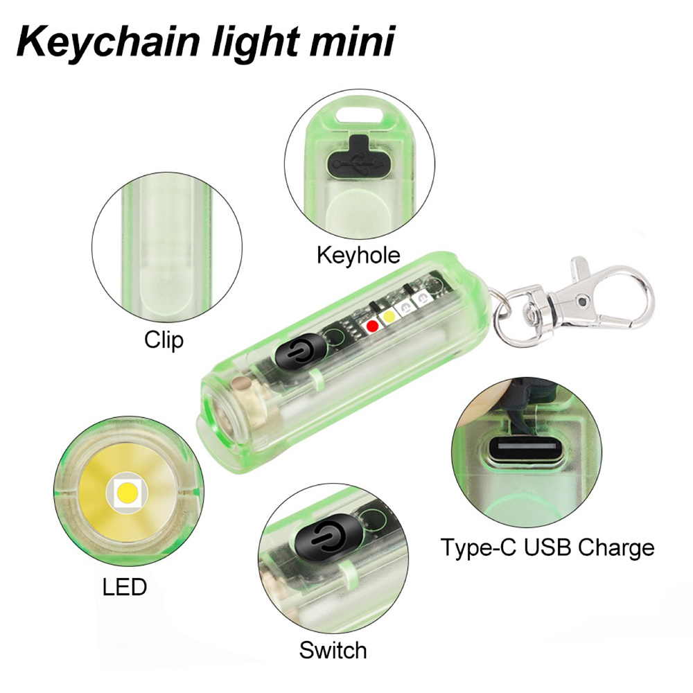SEEKNITE-M600-LH351B-LED-Keychain-Flashlight-With-RGB-Color-Light--Clip-Strong-Light-Type-C-Recharge-1940328-2