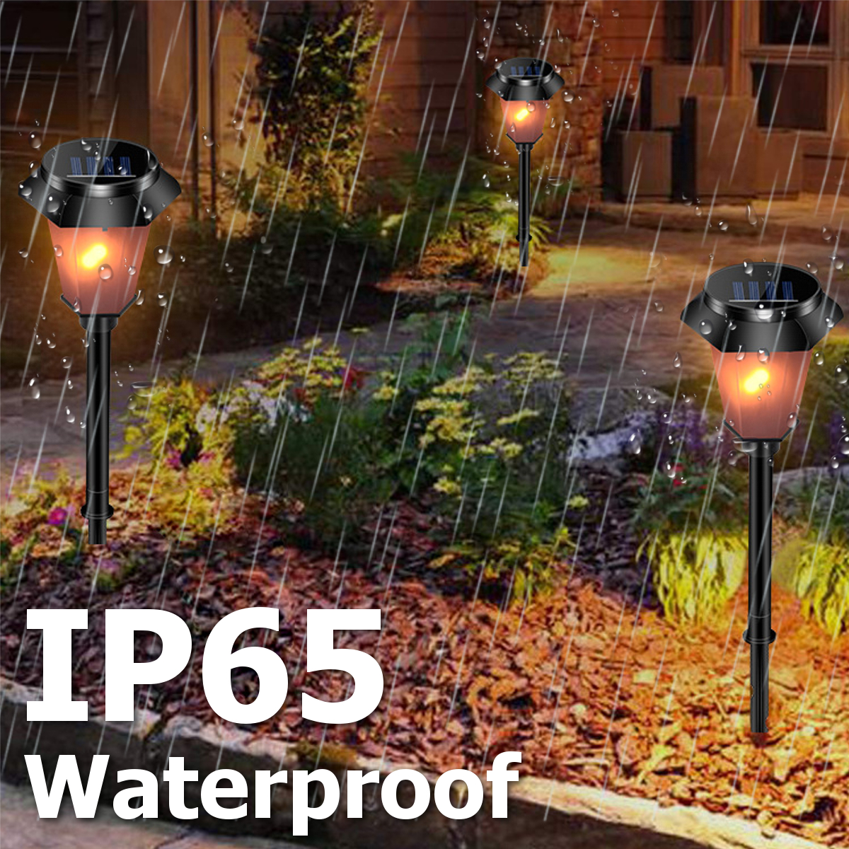 14-Pcs-12LED-Solar-Lawn-Lights-Pathway-Landscape-Garden-Lawn-Patio-Flame-Lamp-Waterproof-1719937-2