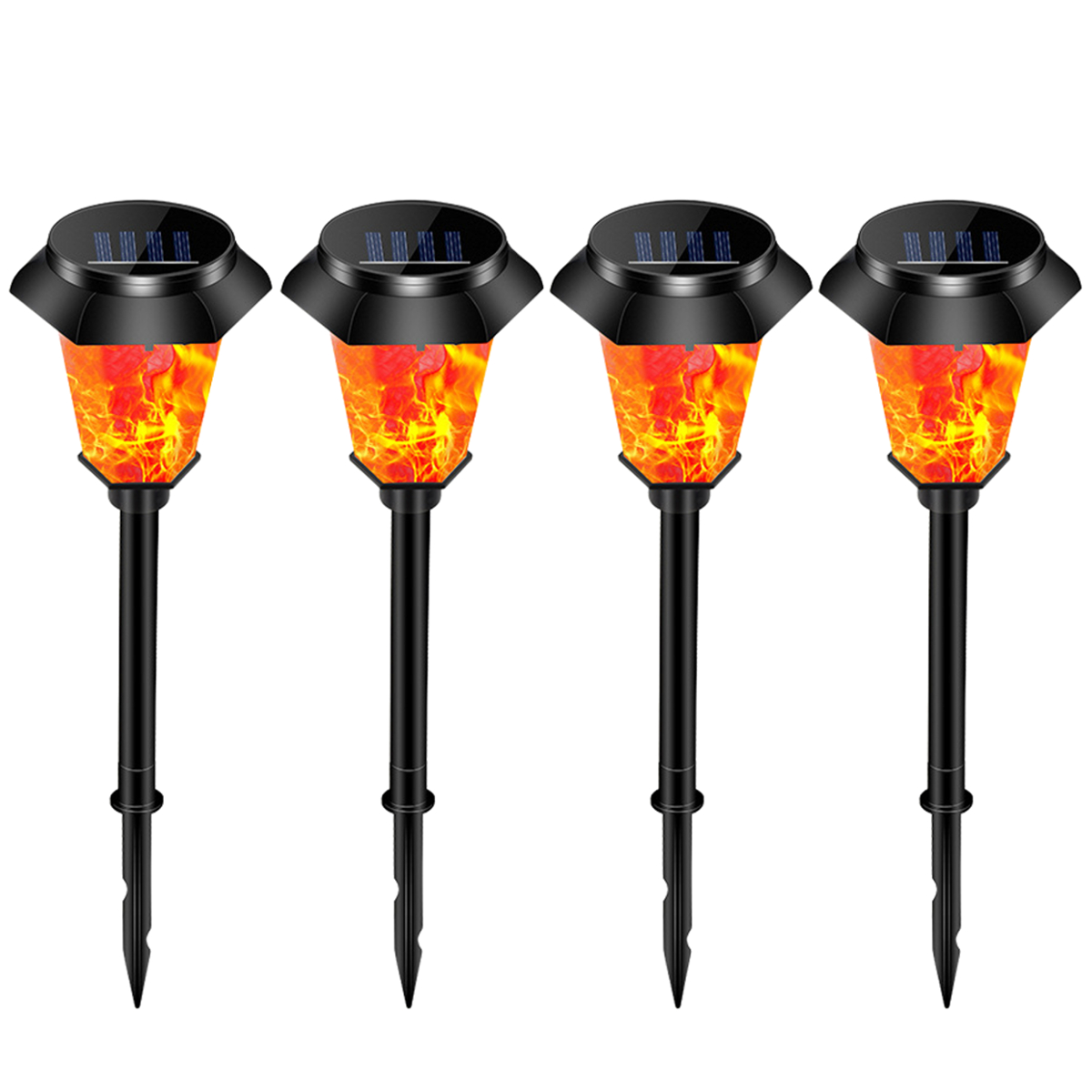 14-Pcs-12LED-Solar-Lawn-Lights-Pathway-Landscape-Garden-Lawn-Patio-Flame-Lamp-Waterproof-1719937-6