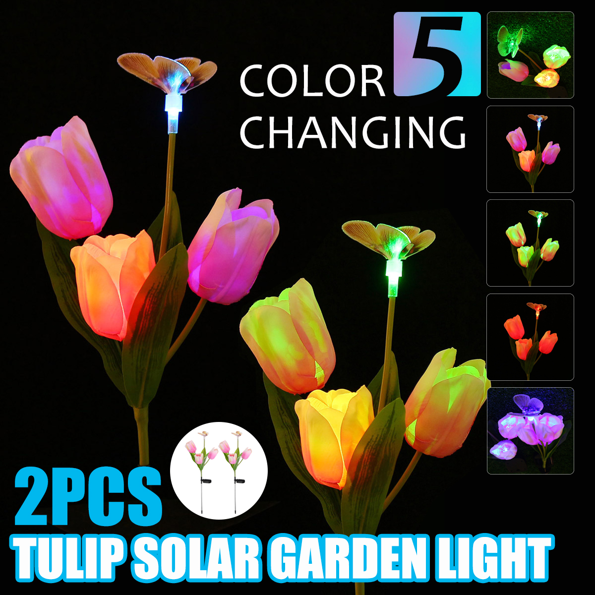 1PC2PCS-Solar-Powered-LED-Lawn-Light-Colorful-Flower-Tulip-Outdoor-Yard-Garden-Lamp-for-Outdoor-Home-1722987-1
