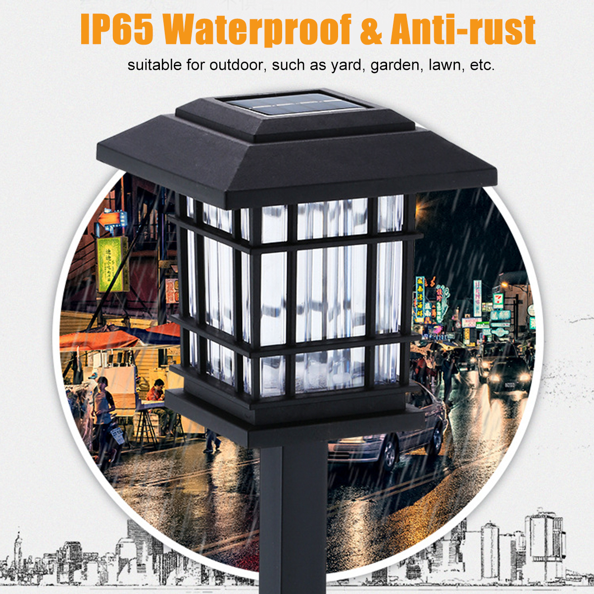 2PCS-Auto-Sensing-LED-Solar-Lamp-Garden-Lamps-For-Outdoor-Patio-Lawn-1755204-5