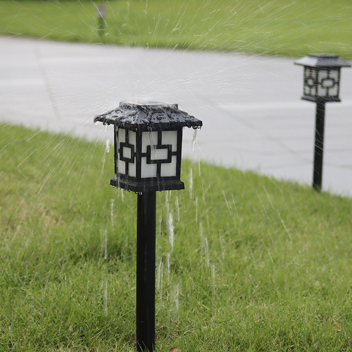 2PCS-LED-Solar-Lawn-Light-Waterproof-Outdoor-Landscape-Lamp-for-Garden-Yard-1739384-4