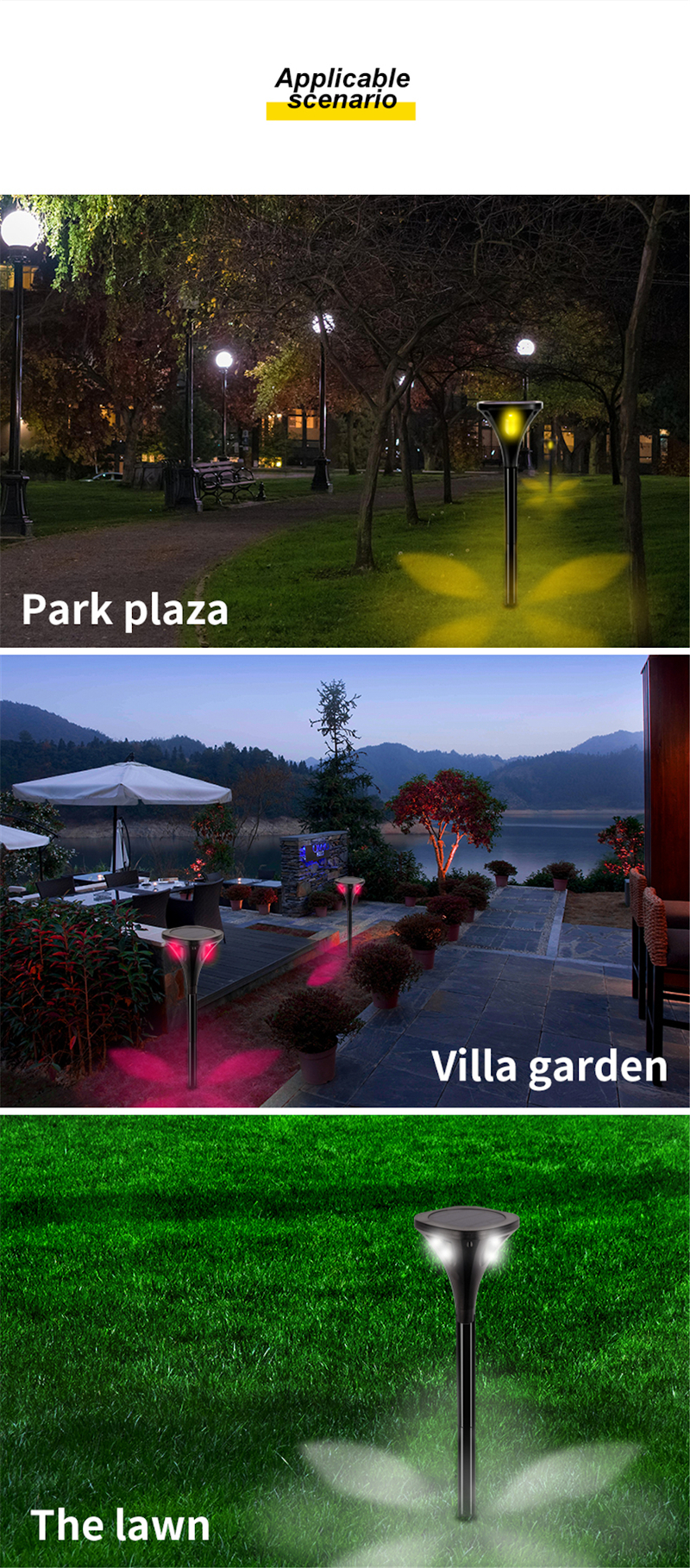 360deg-Luminous-Solar-Light-3000K6000KRGB-Solar-Garden-Light-Outdoor-Solar-Lamp-For-Path-Courtyard-D-1866023-5