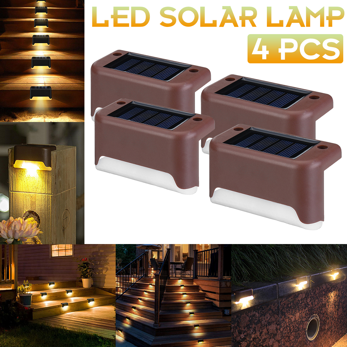 4PCS-LED-Solar-Path-Stair-Lamp-Outdoor-Waterproof-Wall-Lawn-Light-for-Garden-Home-1754581-1