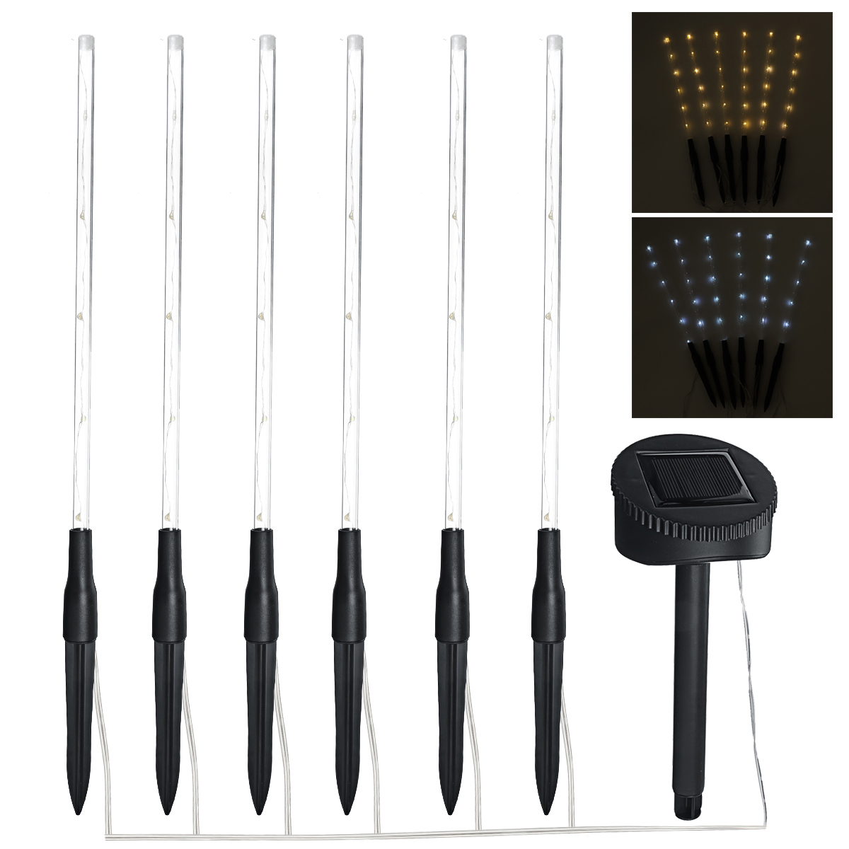 6PCS-Solar-Powered-36LED-Ground-Lawn-Light-Garden-Landscape-Outdoor-Yard-Lamp-Home-Decoration-1730748-2