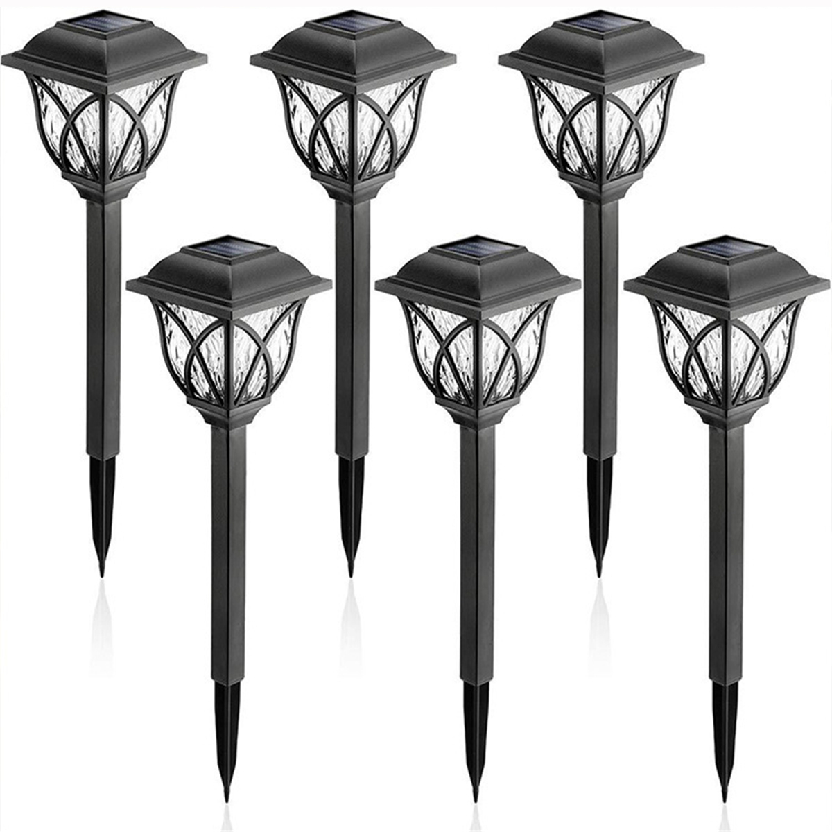 6Pcs-Solar-LED-Pathway-Lights-Set-Outdoor-Yard-Garden-Walkway-Landscape-Lamp-1830773-3
